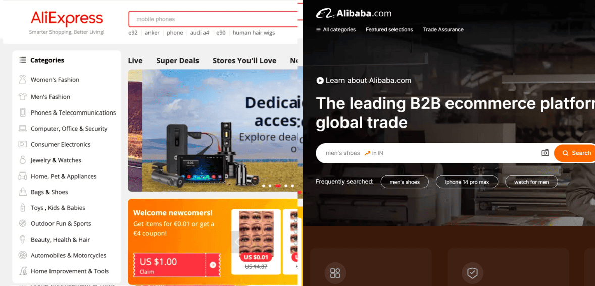Alibaba vs AliExpress – Differences